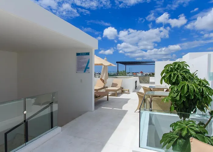 Apartment A-nah Apartments, Rooftop Pool, Walking Distance To 5th Avenue Playa del Carmen